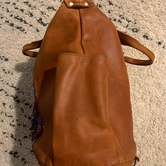 Nena & Co. Leather Convertible Day Bag - Picture 4 of 8